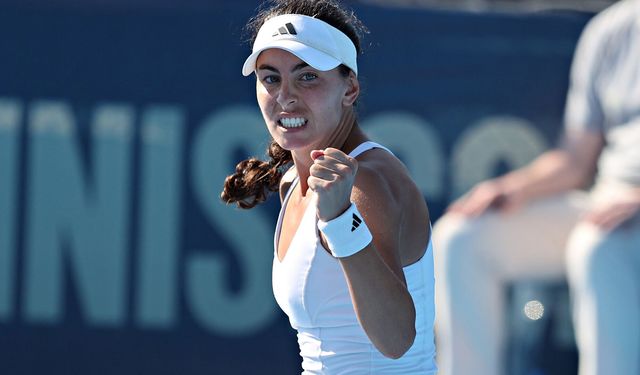 Samsun WTA 125 Tenis Turnuvası'nda finalin adı belli oldu