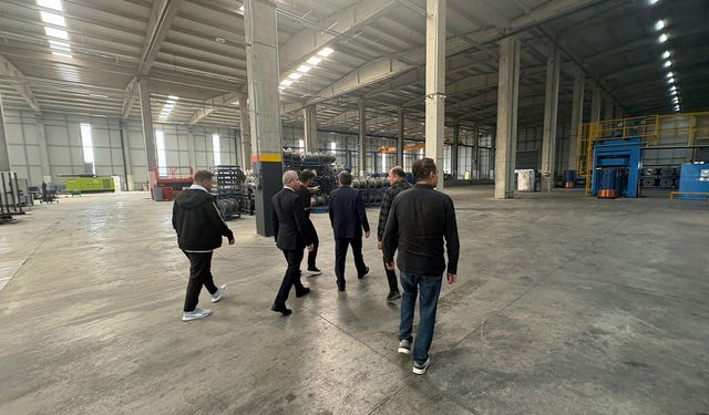 Vali Tavlı'dan Samsun Teknoloji OSB'ye ziyaret
