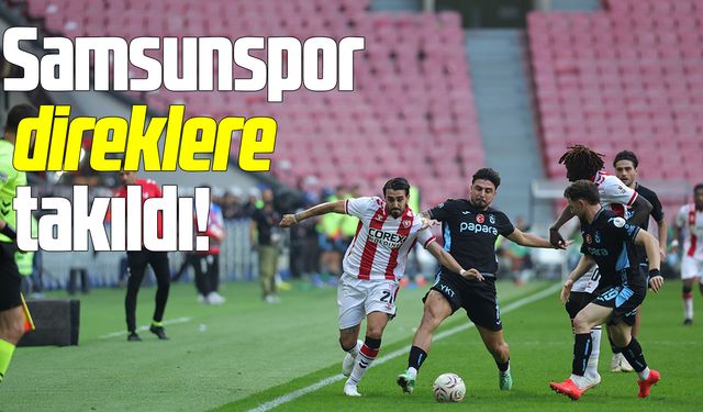 Samsunspor direklere takıldı!