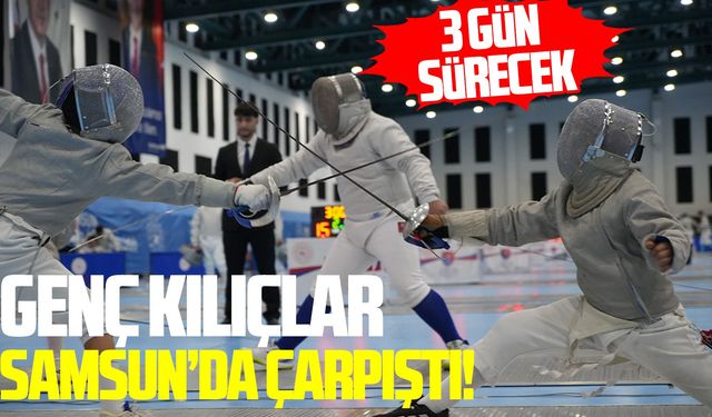 Samsun’da 612 sporcu dev organizasyonda buluştu