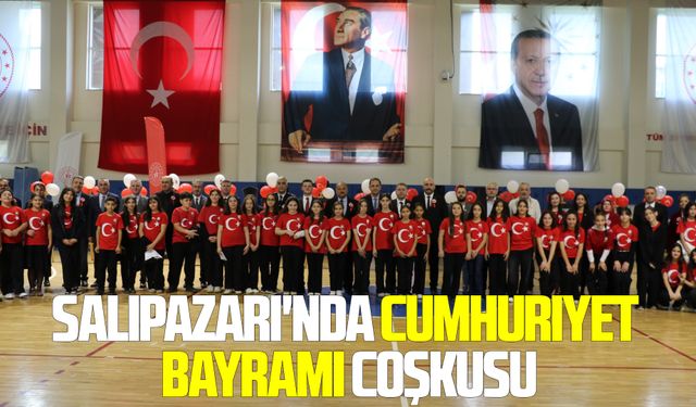 Salıpazarı'nda Cumhuriyet Bayramı coşkusu