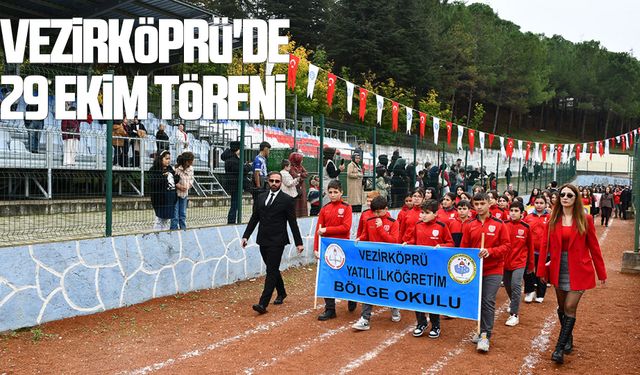 Vezirköprü'de 29 Ekim kutlamaları