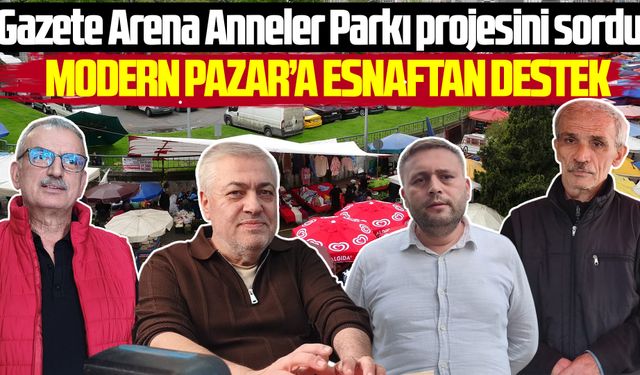 Vatandaşa mikrofon uzatan Gazete Arena Anneler Parkı projesini sordu