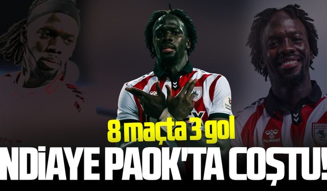Eski Samsunsporlu Cherif Ndiaye PAOK'ta coştu!