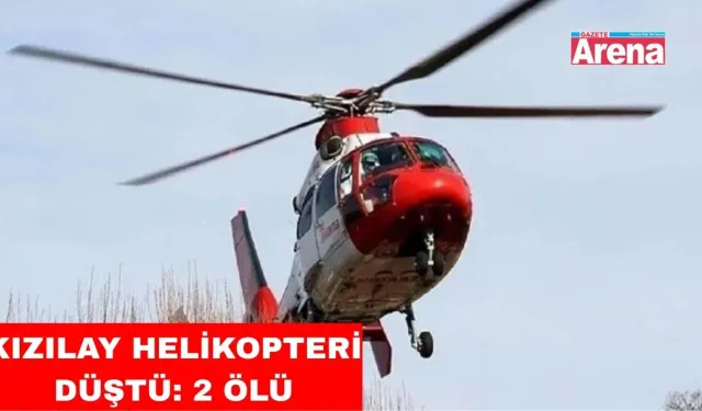 İran’da Kızılay helikopteri düştü: 2 ölü, 7 yaralı