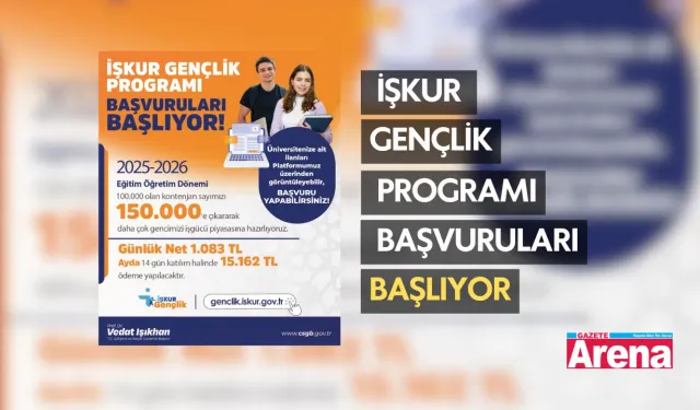 İşkur Gençlik Programı başvuruları başlıyor