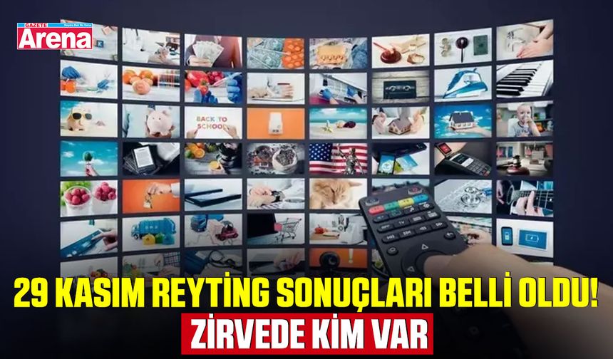 29 Kasım reyting Sonuçları belli oldu