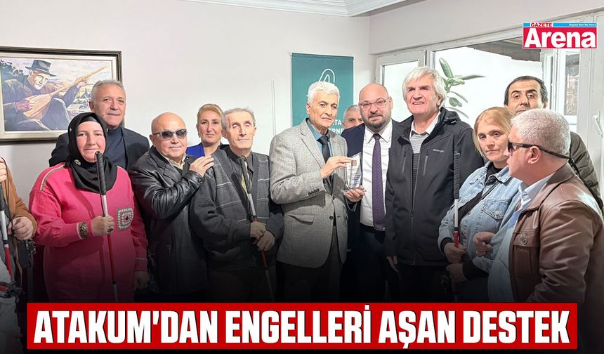 Atakum'dan engelleri aşan destek