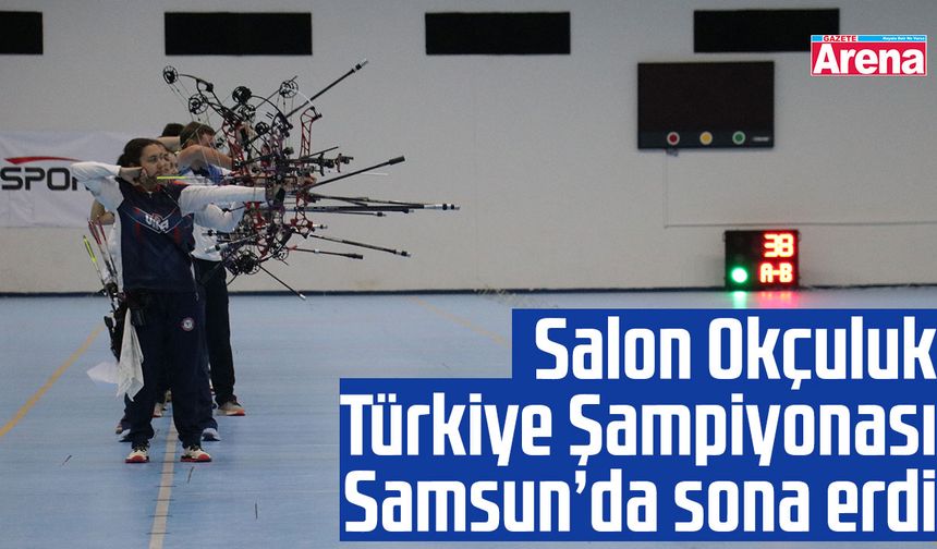 Salon Okçuluk Türkiye Şampiyonası sona erdi