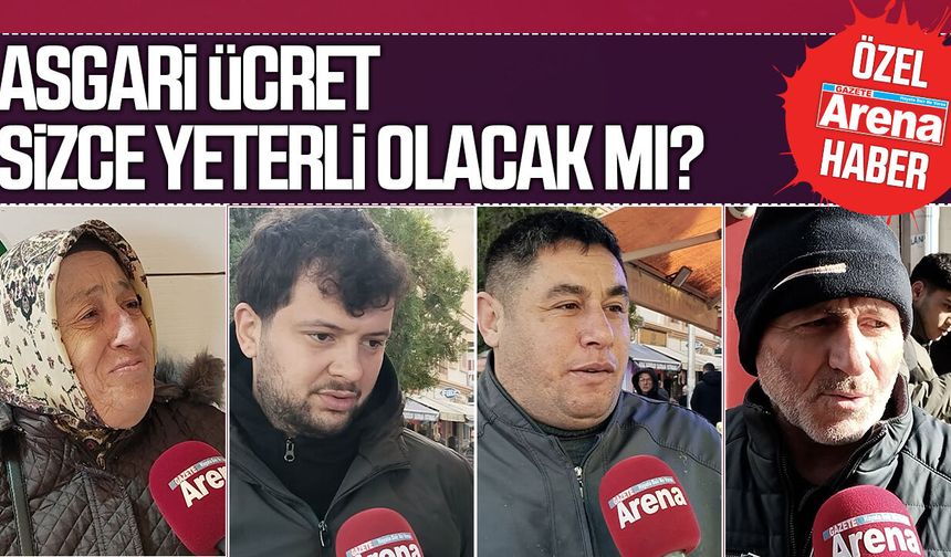 Samsun halkına sorduk: Asgari ücret sizce yeterli olacak mı?