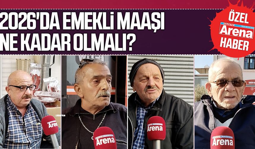 Samsunlulara sorduk: 2026'da emekli maaşı ne kadar olmalı?