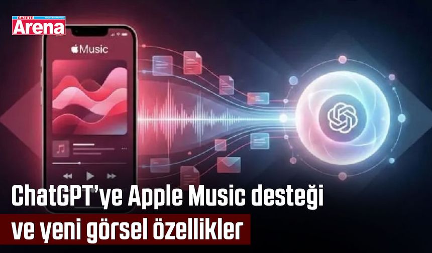 ChatGPT’ye Apple Music desteği ve yeni görsel özellikler