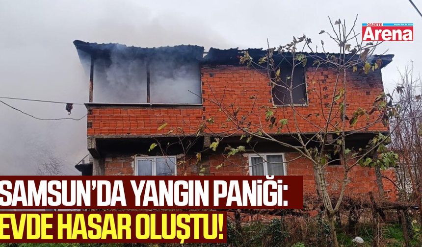 Samsun'da yangın paniği! - gazetearena.com