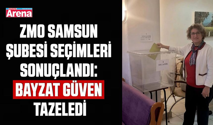 ZMO Samsun Şubesi seçimleri sonuçlandı