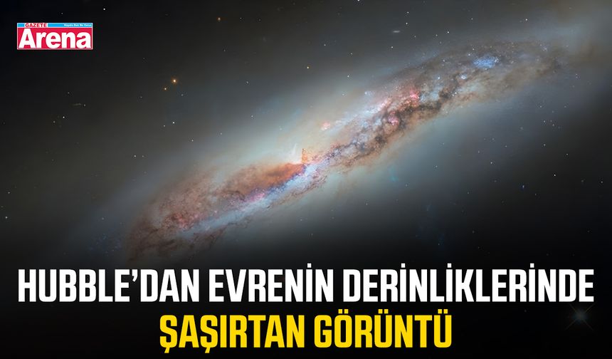 Hubble’dan evrenin derinliklerinde şaşırtan görüntü