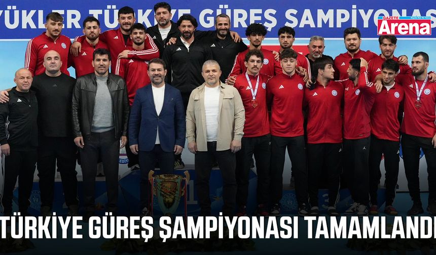 Türkiye Güreş Şampiyonası tamamlandı şampiyonlar belli oldu