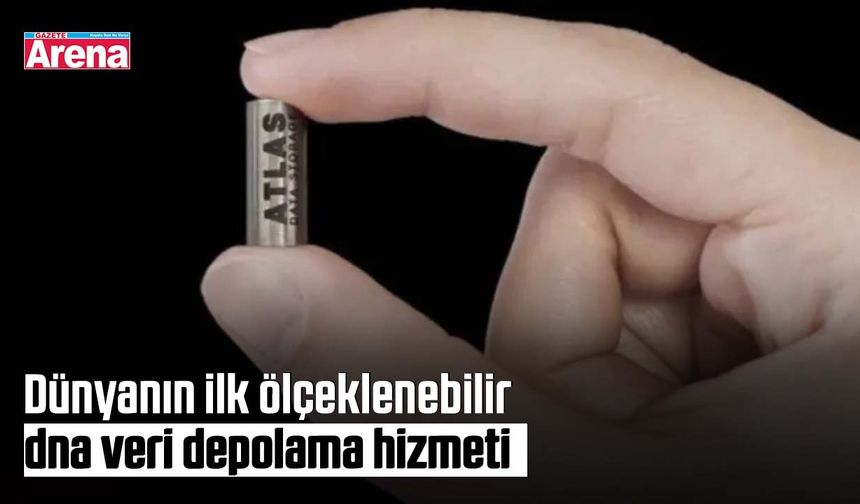 Dünyanın ilk ölçeklenebilir DNA veri depolama hizmeti