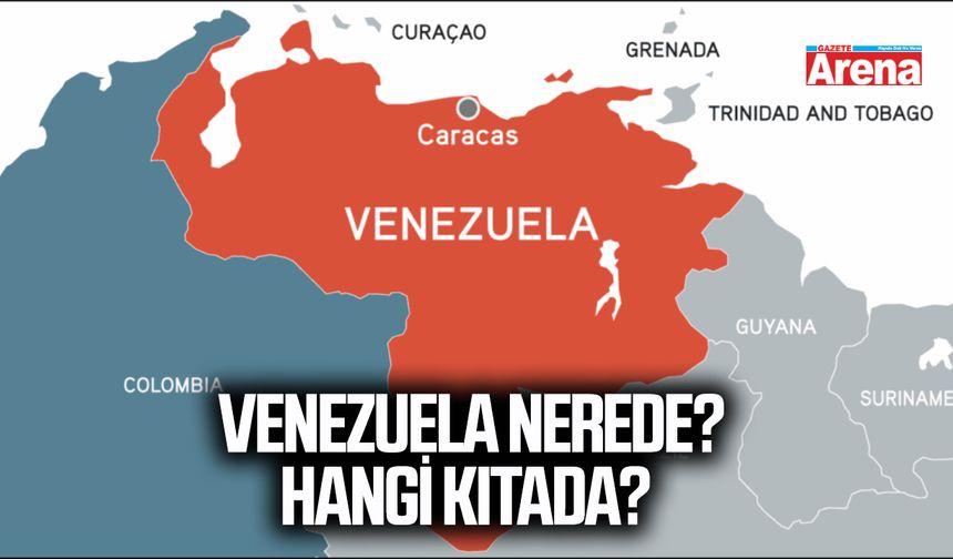 Venezuela nerede, Hangi kıtada?
