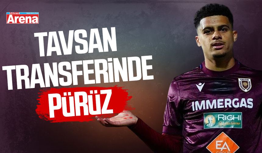 Samsunspor'un Tavsan transferinde pürüz