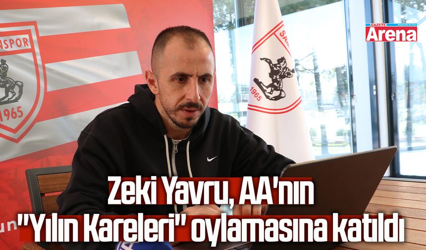 Zeki Yavru, AA'nın "Yılın Kareleri" oylamasına katıldı