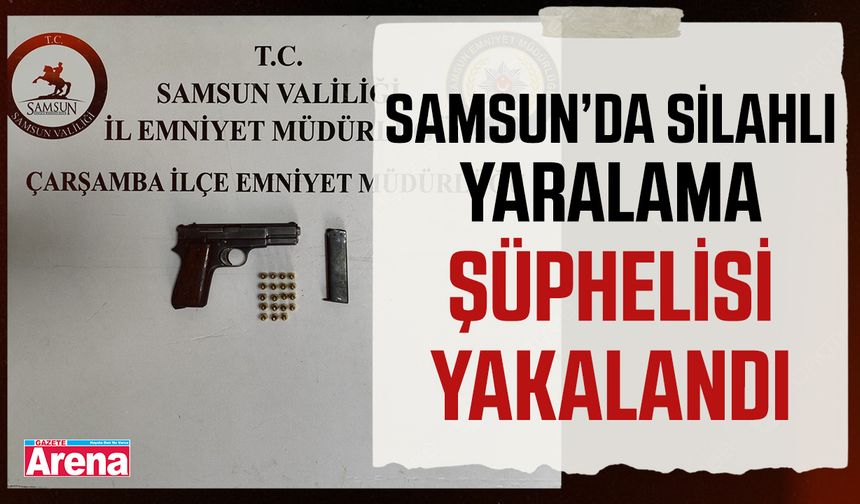 Silahlı yaralama olayının şüphelisi yakalandı