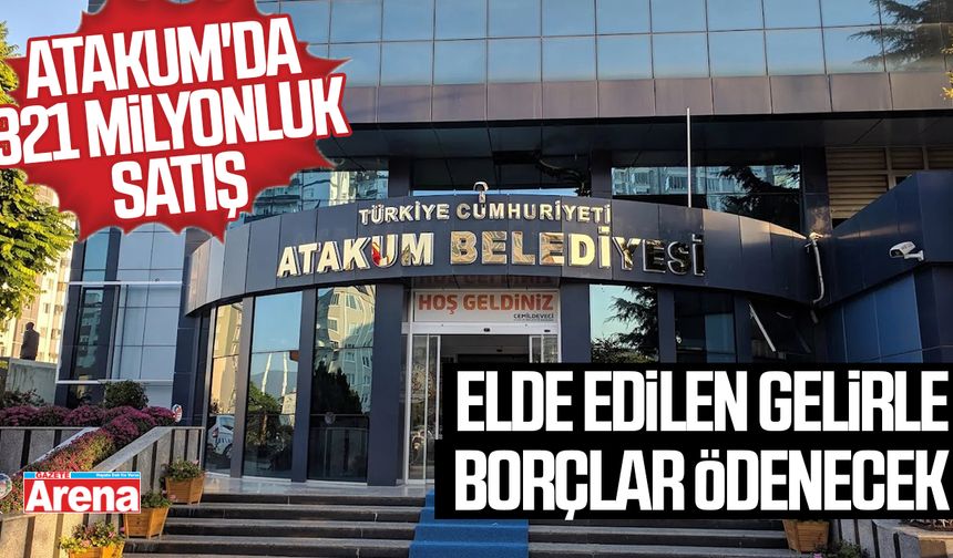 Atakum Belediyesi'nden 321 milyonluk arsa satışı