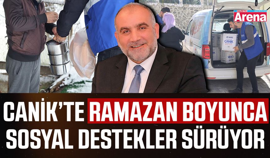 Canik’te Ramazan boyunca sosyal destekler sürüyor