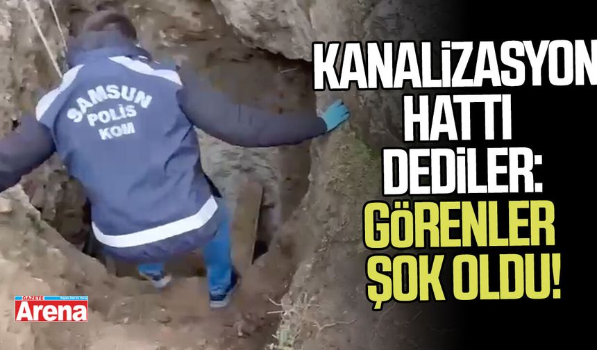 Samsun’da kanalizasyon dediler: Görenler şok oldu! - gazetearena.com
