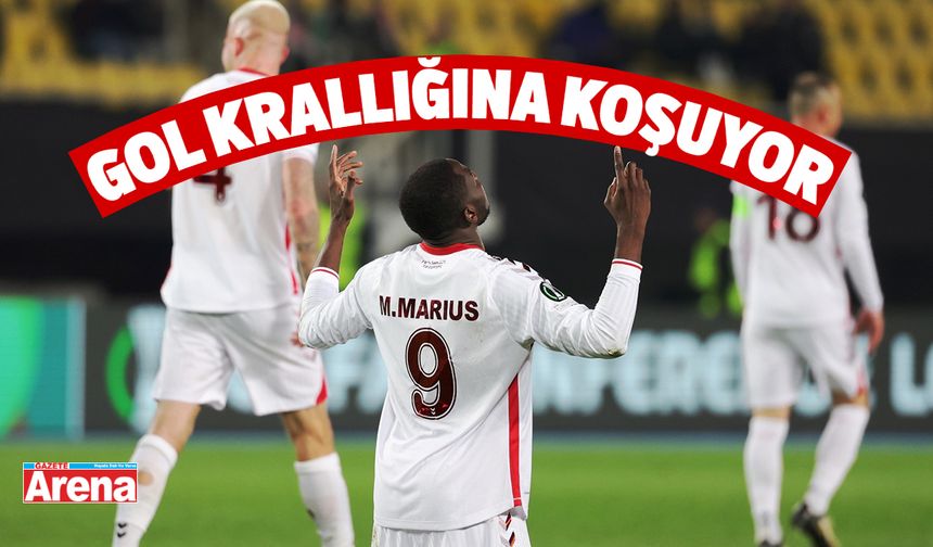 Samsunsporlu Marius gol krallığına koşuyor