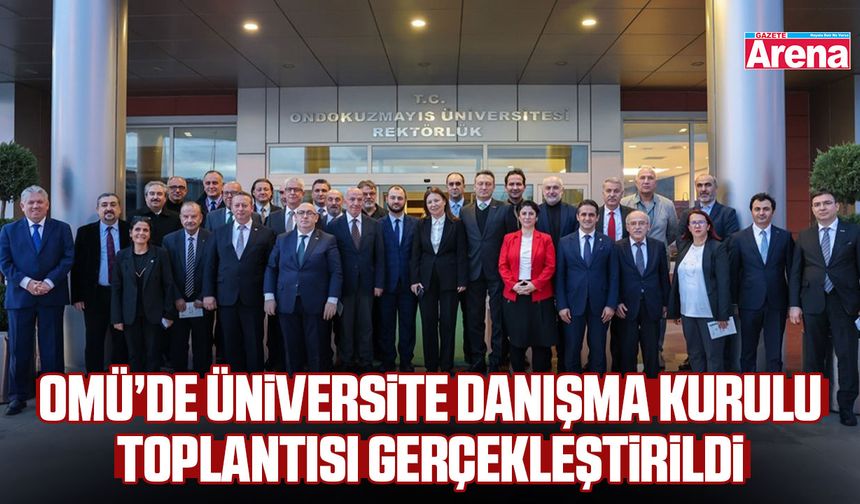 OMÜ’de gelecek vizyonu toplantısı