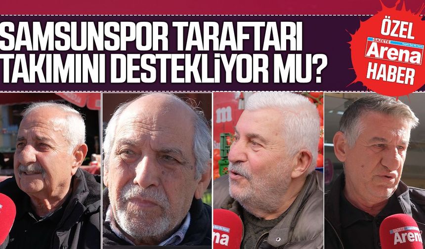 Samsunspor taraftarı takımını destekliyor mu?