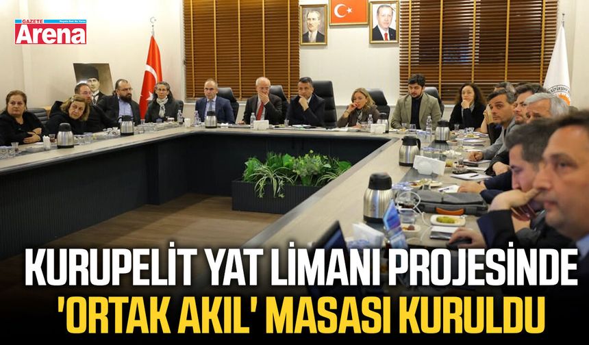 Samsun'da marina için ortak akıl masası kuruldu