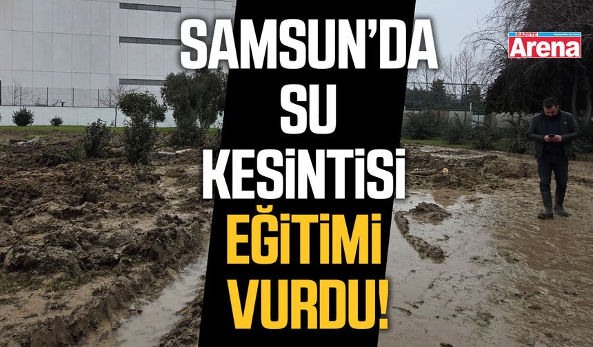 Samsun'un bazı ilçelerinde eğitime ara verildi