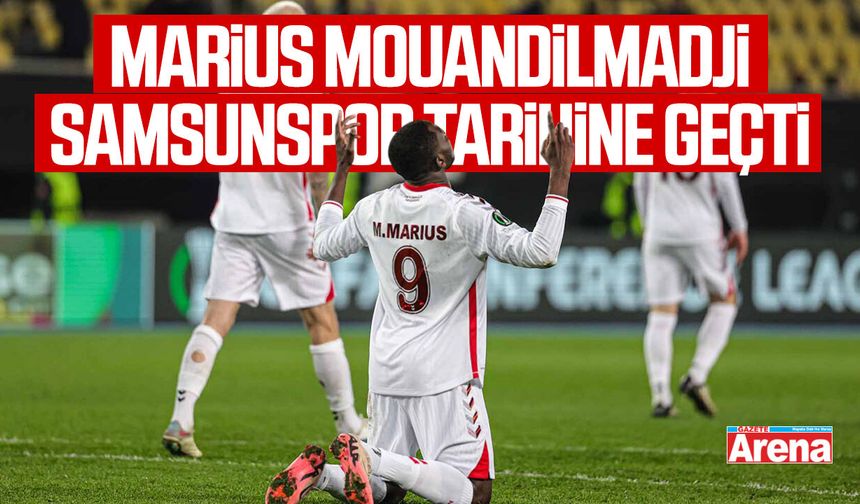 Marius Mouandilmadji, Samsunspor tarihine geçti