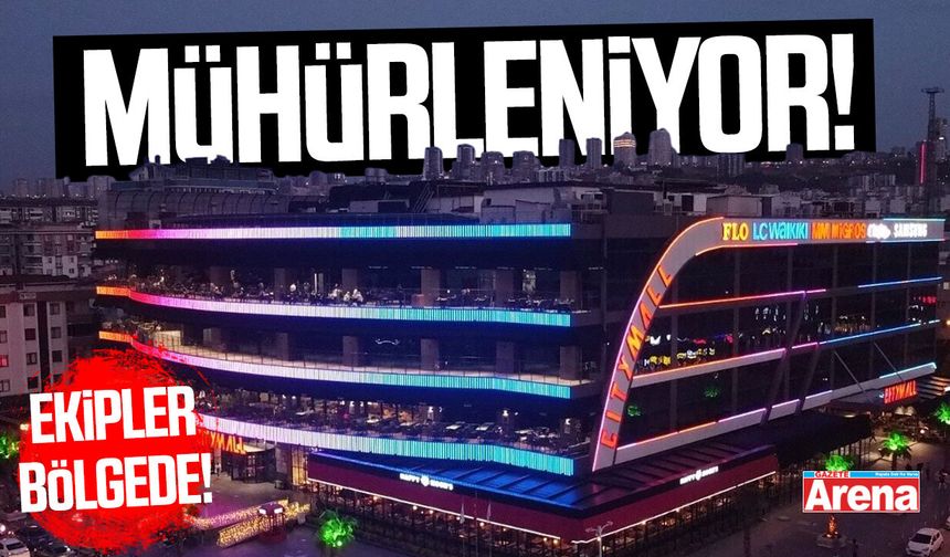 Samsun Atakum CityMall AVM mühürleniyor