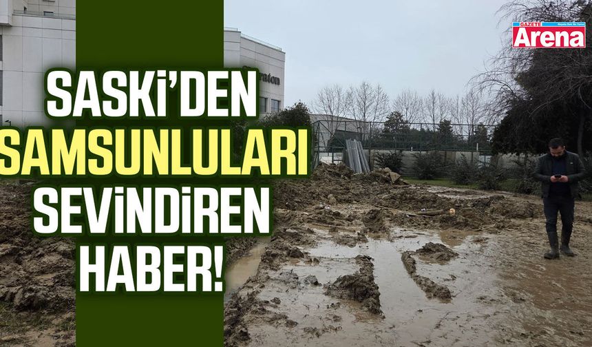 Ana isale hattı onarıldı, Samsun'a su yeniden verildi