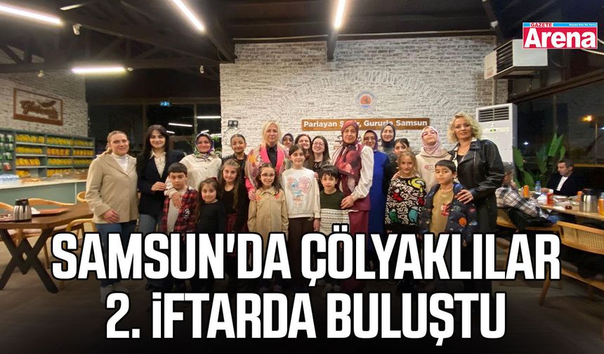 Samsun'da çölyaklılar 2. iftarda buluştu