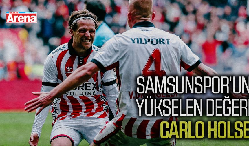 Samsunspor’un yükselen değeri Holse