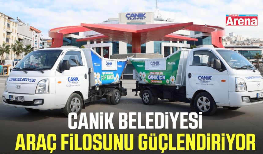 Canik Belediyesi araç filosunu güçlendiriyor