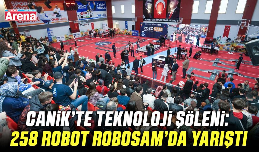 Canik'te teknoloji şöleni