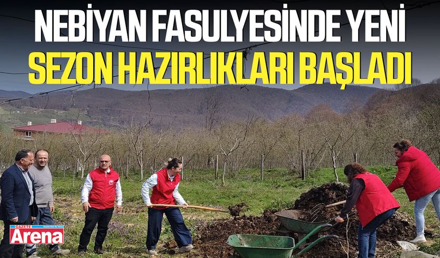 Nebiyan fasulyesinde yeni sezon hazırlıkları başladı