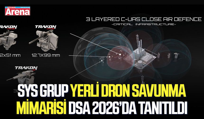 SYS Grup yerli dron savunma mimarisi DSA 2026’da tanıtıldı