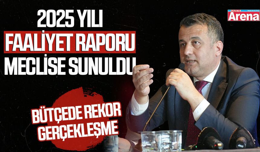 Samsun Büyükşehir'in 2025 faaliyet raporu açıklandı