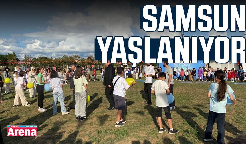 Samsun’da her 5 kişiden 1’i çocuk