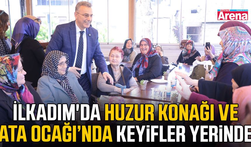 İlkadım’da Huzur Konağı ve Ata Ocağı Yoğun İlgi Görüyor