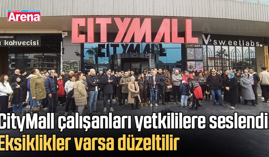 Samsun'da mühürlenen CityMall'in çalışanları açıklama yaptı