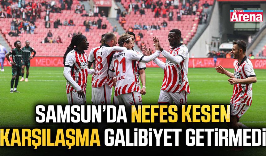 Samusnspor-Konyaspor maç sonucu (2-2)