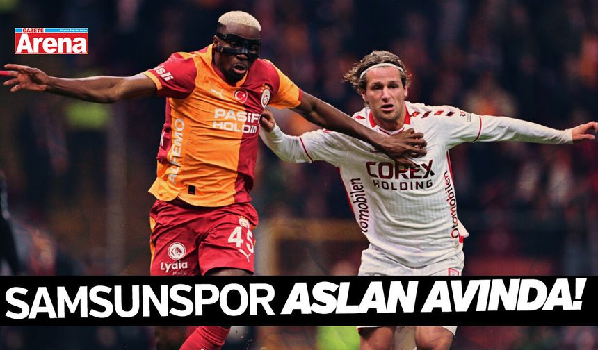 Samsunspor Aslan avında!