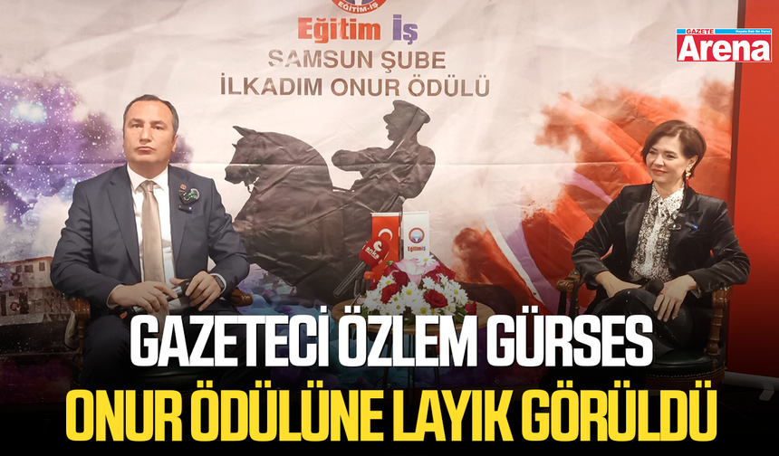 Samsun’da 5. İlkadım Onur Ödülü sahibini buldu