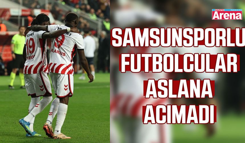 Samsun'da Galatasaray’ı yıkan ikili